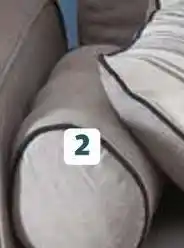 Auchan Coussin forme polochon offre