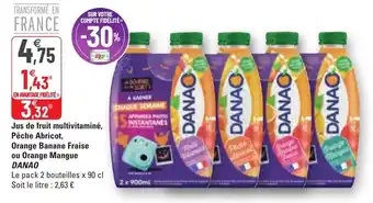 G20 Jus de fruit multivitaminé DANAO offre