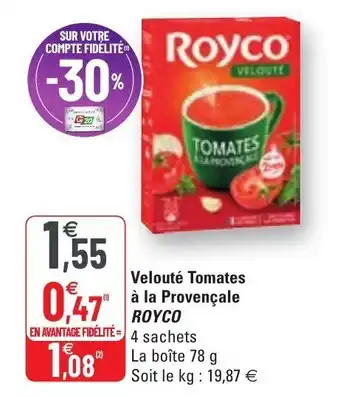 Velouté tomates à la provençale ROYCO