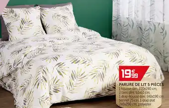 Gifi Parure de Lit 5 Pièces offre