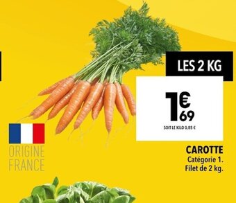Supeco Carotte offre