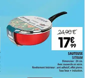 Supeco Sauteuse Sitram offre