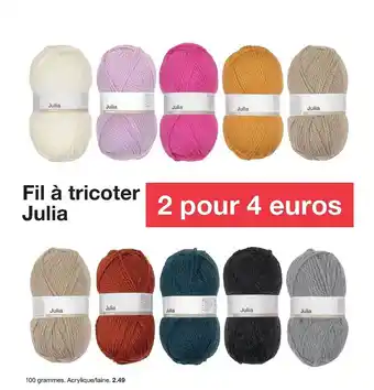 Zeeman Fil à tricoter julia offre