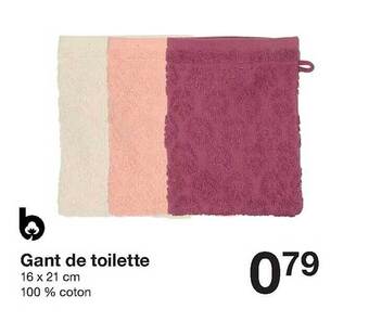 Zeeman Gant de toilette offre