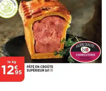 Bi1 Pate En Croute Supérieur Bi1 offre