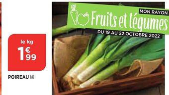 Bi1 Poireau offre