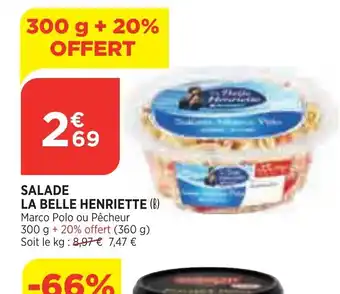 Bi1 Salade La Belle Henriette offre