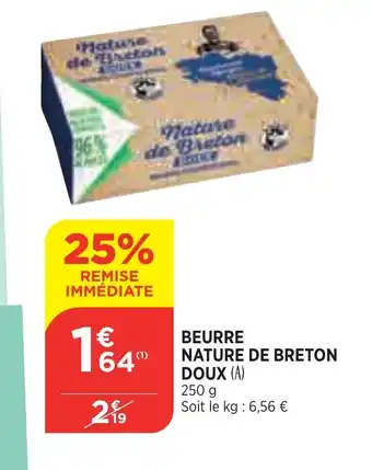 Beurre Nature de breton Doux
