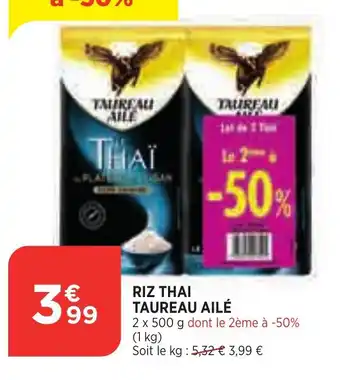 Bi1 Riz Thai Taureau Ailé offre