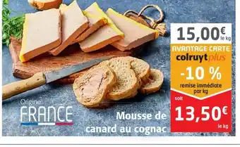 Colruyt Mousse de Canard Au Cognac offre