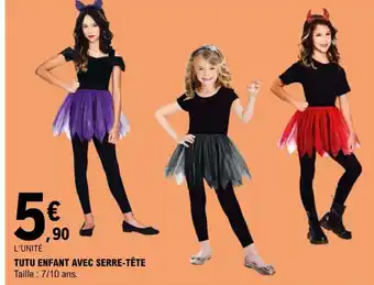 Tutu Enfant avec Serre-Tete