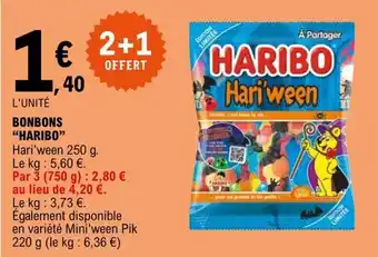 E.Leclerc Bonbons Haribo offre