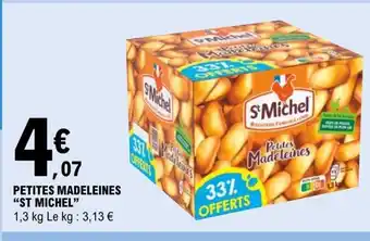 E.Leclerc Petites Madeleines St Michel offre