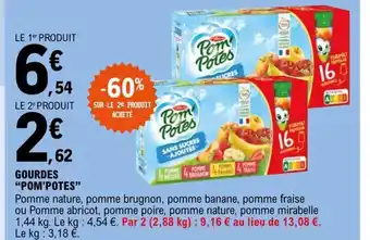 E.Leclerc Gourdes Pom'Potes offre