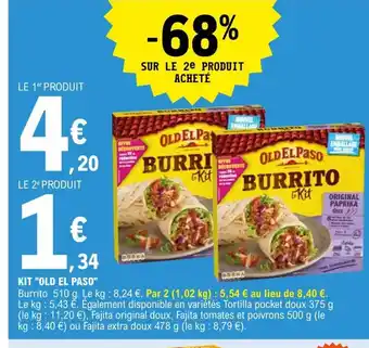 E.Leclerc Kit Old El Paso offre