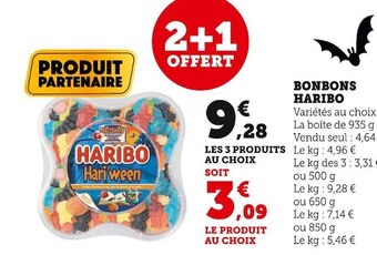 U Express Haribo bonbons offre