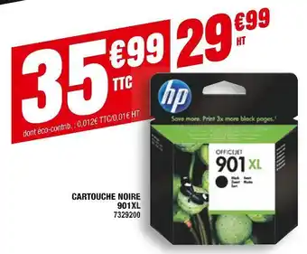 Plein ciel Hp cartouche noire 901xl offre