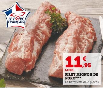 U Express Filet mignon de porc offre