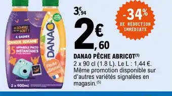 E.Leclerc Danao Peche Abricot offre