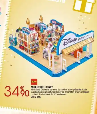Migros Mini store disney offre