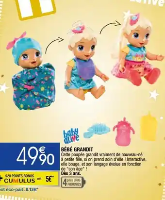 Migros Bébé gandit offre