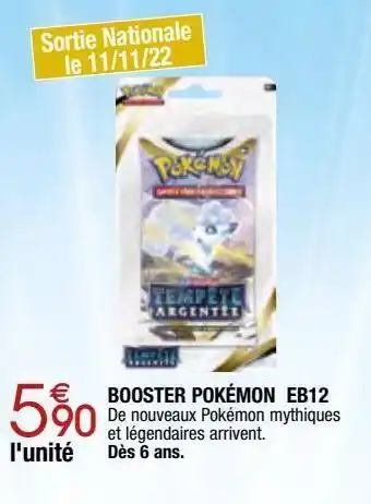 Migros Booster pokemon offre