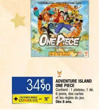 Adventure island one piece