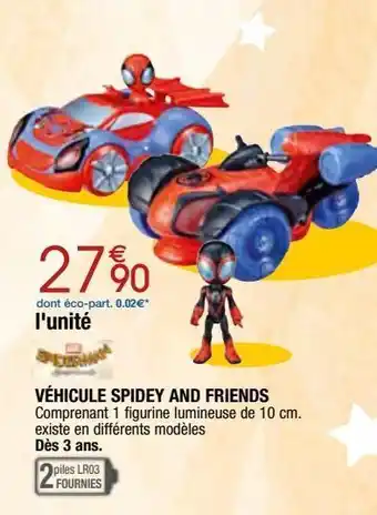 Véhicule spidey and friends