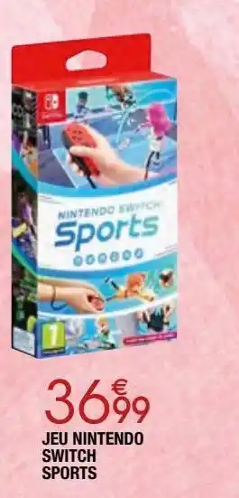 Jeux nintendo switch sports