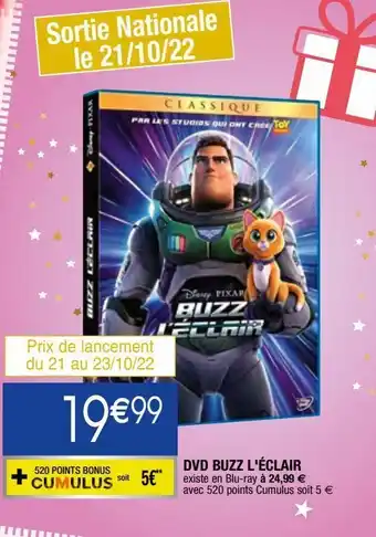 Dvd buzz l'éclair