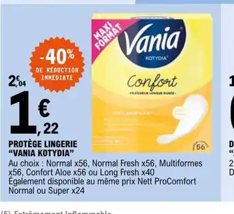 E.Leclerc Protège Lingerie Vania Kotydia offre