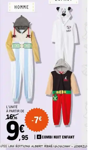 E.Leclerc Combi Nuit Enfant offre