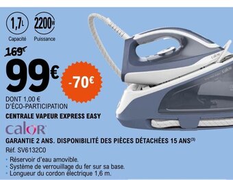 E.Leclerc Centrale Vapeur Express Easy offre