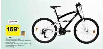 Carrefour Vtt 50fs toplife offre
