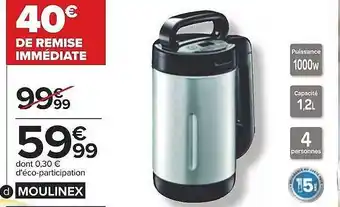 Carrefour Moulinex offre