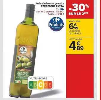 Carrefour Huile d'olive vierge extra carrefour extra offre