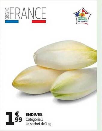 Auchan Endives offre