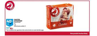 Auchan Culottes auchan baby offre