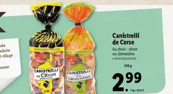 Canistrelli de corse