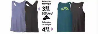 Lidl Débardeur technique ecovero, lycra offre