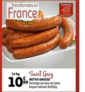 Auchan Metka grosse saint gery offre
