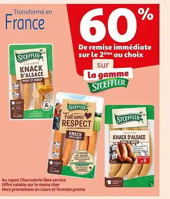 Auchan La gamme stoeffler offre