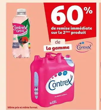 Auchan La gamme contrex offre