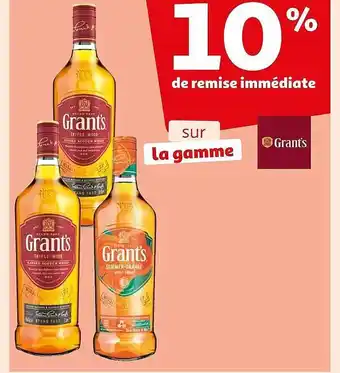 Auchan La gamme grant's offre