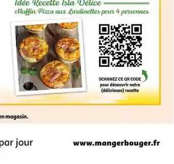 Auchan Idée recette isla délice offre
