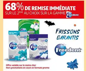 Auchan La gamme freedent offre
