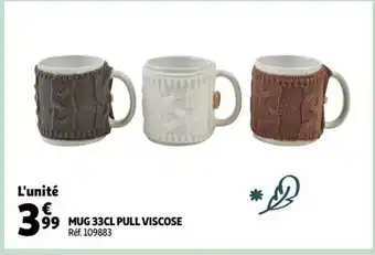 Auchan Mug 33 cl pull viscose offre
