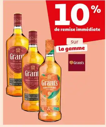 Auchan La gamme grant's offre