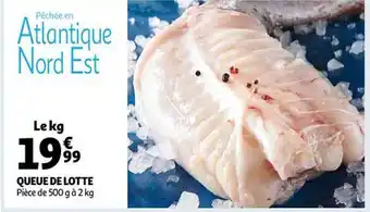Auchan Queue de lotte offre