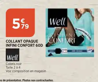 Collant Opaque Infini Confort 60D
